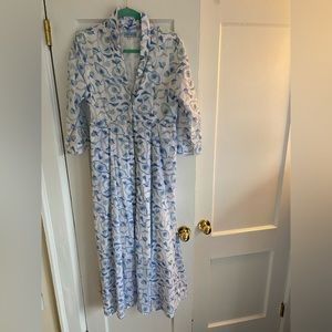 Julia Amory Shirtdress - Blue Lapis - Size 2
